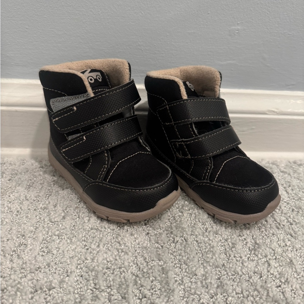 See Kai Run Basics Toddler Timber Waterproof Lightweight Winter Boots - 7T